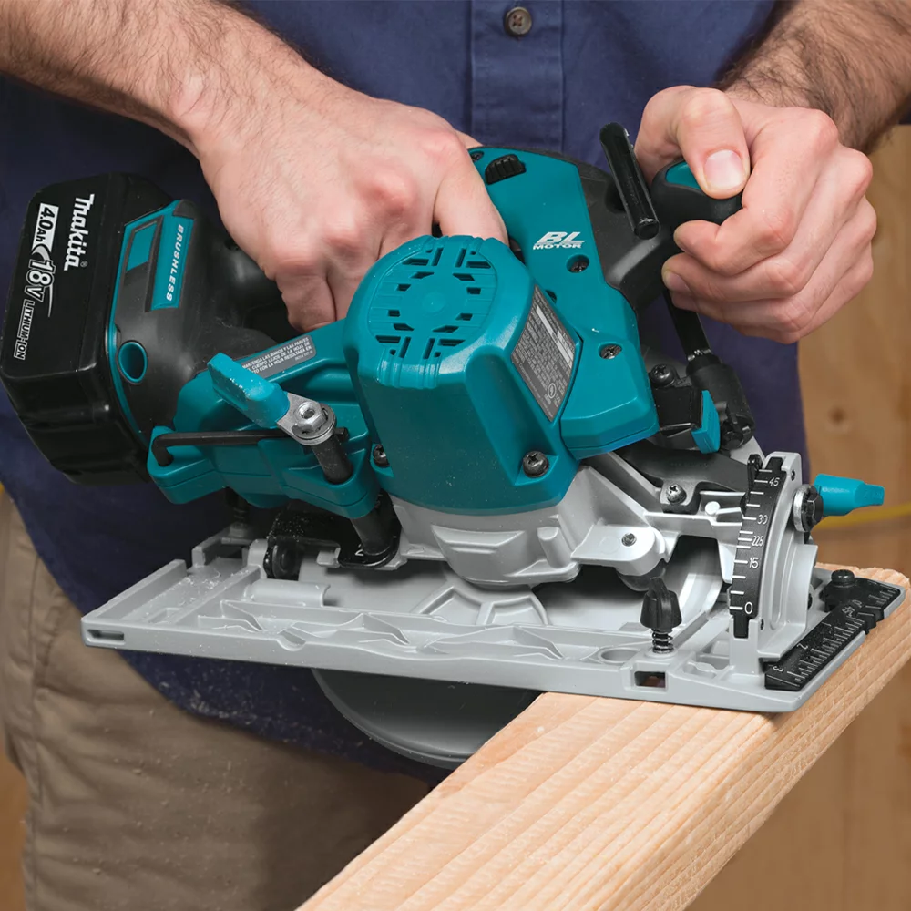 「牧田/Makita」DHS680  18V 4寸、7寸 多功能鋰電園鋸 大容量鋰電池 馬力強勁切割不卡殼